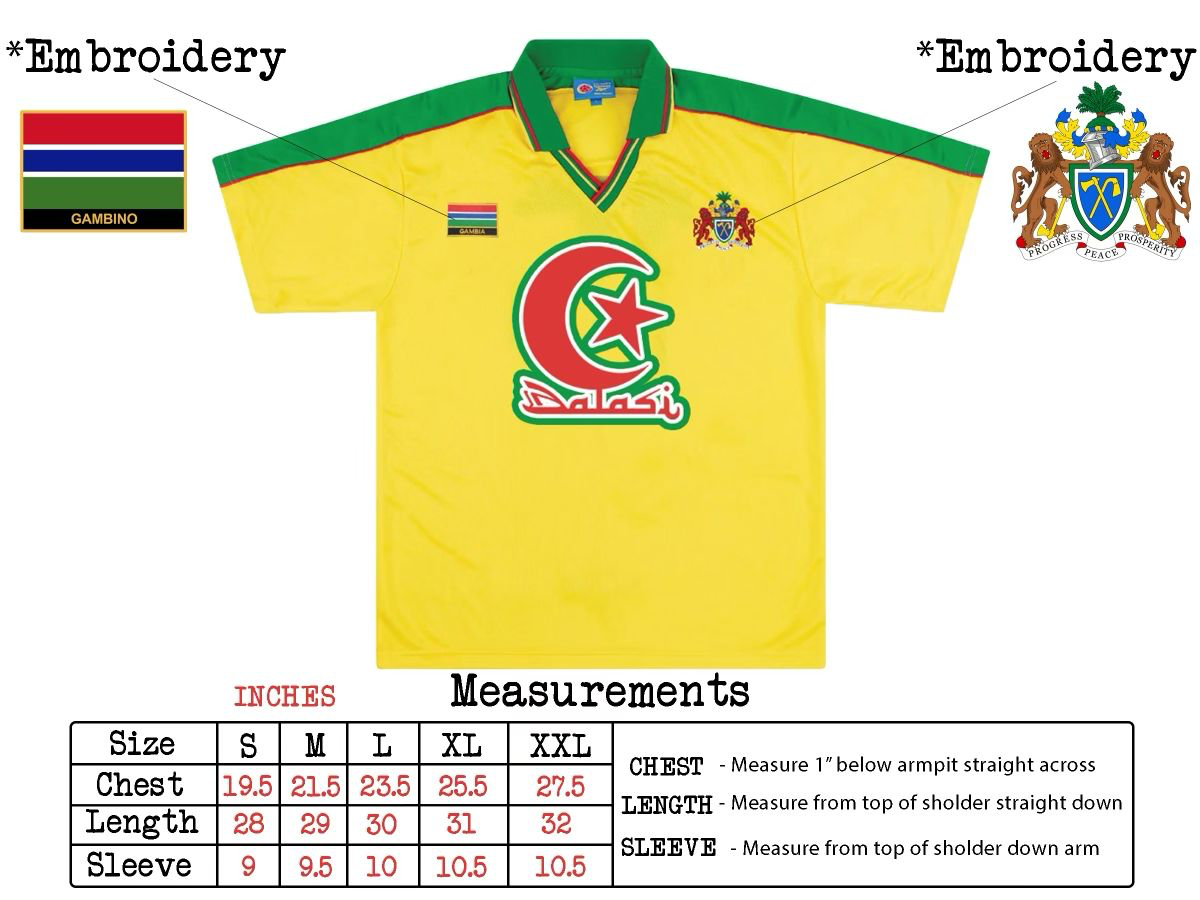 dalasaiGMB Fútbol Jersey