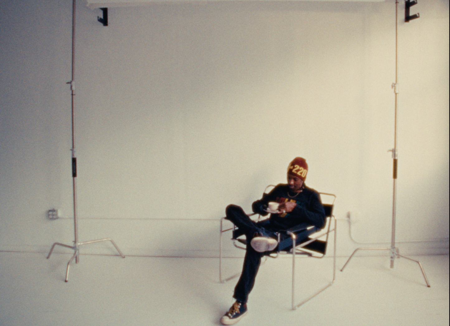 +220 Burgundy Beanie